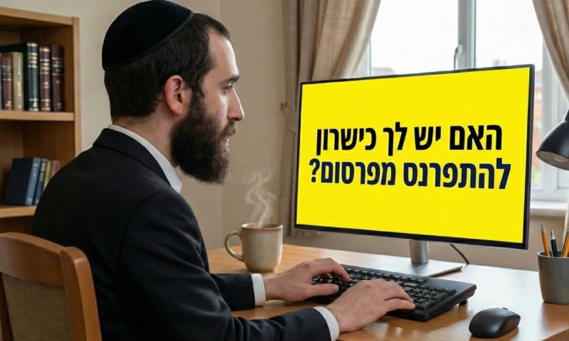 להתפרנס מכתיבת פרסום כמקצוע מכניס, בעבודה מהבית? אם יש לך כישרון ורצון, זו כנראה הדרך