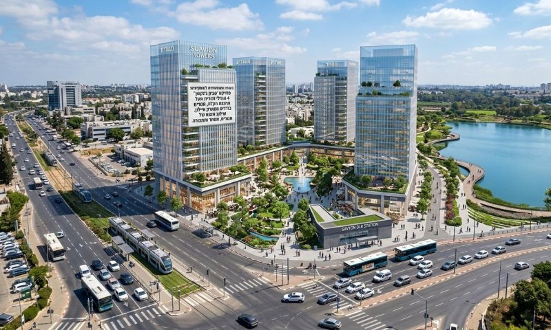 לשלם על קרקע למשרד ולקבל זכויות למגורים: ההזדמנות החדשה בצומת סביון